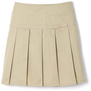 French Toast Pleated Skort
